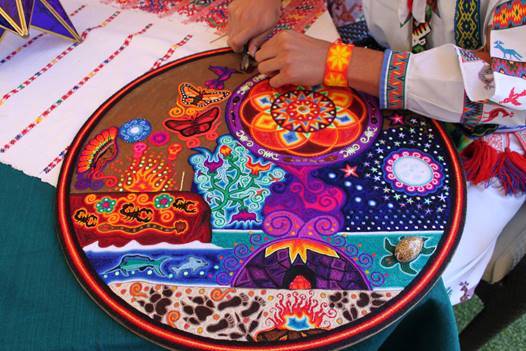 Arts of the Americas Elective Huichol Yarn Painting