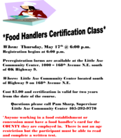 Food Handlers Class