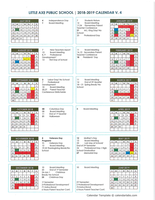 18-19 School Calendar